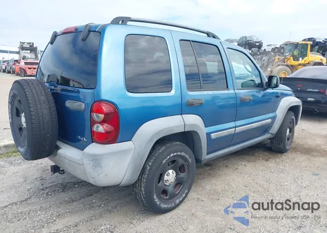 2005 Jeep Liberty Sport из США, поврежденный, VIN 1J4GL48K45W695228